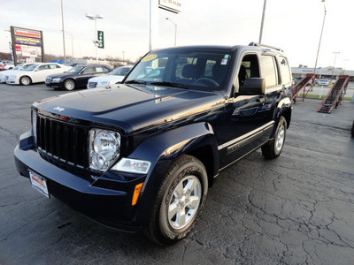 jeep liberty 2012 dk  blue suv sport gasoline 6 cylinders 2 wheel drive automatic 60443