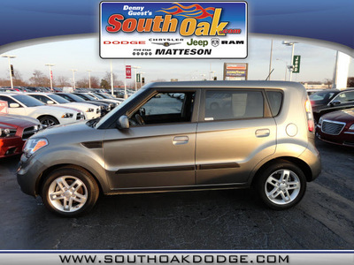 kia soul 2010 gray hatchback gasoline 4 cylinders front wheel drive automatic 60443