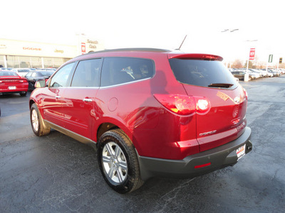 chevrolet traverse 2010 red suv lt gasoline 6 cylinders front wheel drive automatic 60443