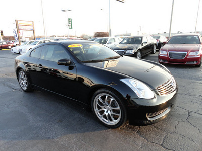 infiniti g35 2006 black coupe gasoline 6 cylinders rear wheel drive manual 60443