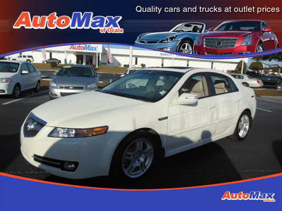 acura tl 2008 white sedan gasoline 6 cylinders front wheel drive automatic 34474