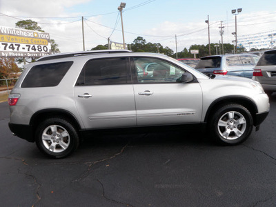 gmc acadia 2008 silver suv sle 1 gasoline 6 cylinders front wheel drive automatic 32401