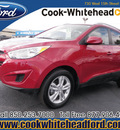 hyundai tucson 2011 dk  red gls gasoline 4 cylinders front wheel drive automatic 32401