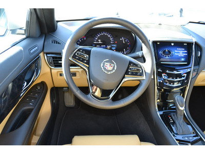 cadillac ats 2013 beige sedan 2 0l luxury gasoline 4 cylinders rear wheel drive automatic 76903