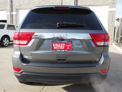 jeep grand cherokee 2012 gray suv laredo gasoline 6 cylinders 4 wheel drive automatic 80301