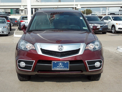 acura rdx 2011 dk  red suv w tech gasoline 4 cylinders front wheel drive automatic 77074