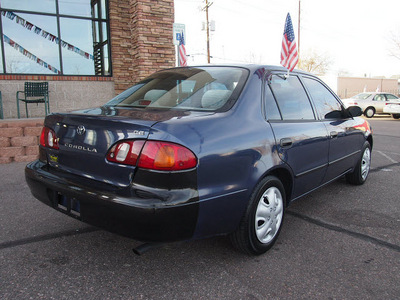 toyota corolla 1999 blue sedan ce gasoline 4 cylinders front wheel drive automatic 80229