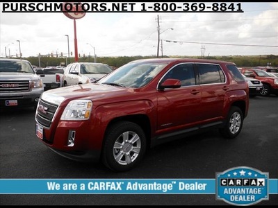 gmc terrain 2013 red suv sle 1 gasoline 4 cylinders front wheel drive automatic 78064