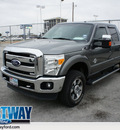 ford f 250 super duty 2011 gray lariat biodiesel 8 cylinders 4 wheel drive automatic 75062