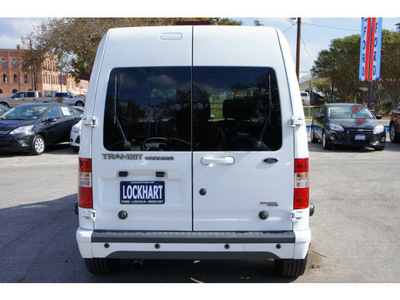 ford transit connect 2011 white van wagon xlt gasoline 4 cylinders front wheel drive automatic 78644