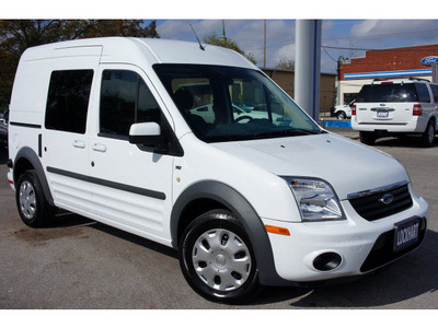 ford transit connect 2011 white van wagon xlt gasoline 4 cylinders front wheel drive automatic 78644