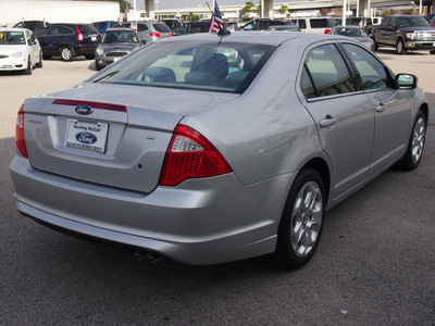 ford fusion 2010 silver sedan se gasoline 4 cylinders front wheel drive automatic 77074