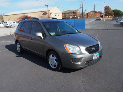 kia rondo 2009 lt  gray wagon lx gasoline 4 cylinders front wheel drive automatic 76234