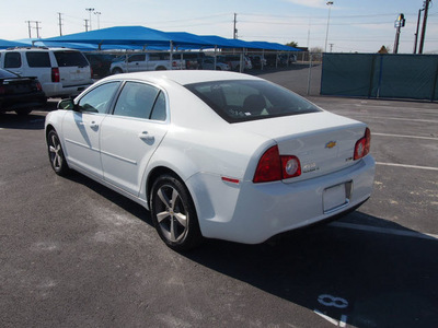 chevrolet malibu 2011 white sedan lt flex fuel 4 cylinders front wheel drive automatic 76234