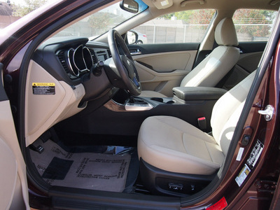 kia optima 2012 maroon sedan ex gasoline 4 cylinders front wheel drive automatic 77375