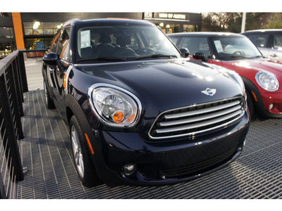 mini cooper countryman 2012 blue gasoline 4 cylinders front wheel drive 6 speed manual 78729