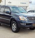 lexus gx 470 2005 dk  blue suv gasoline 8 cylinders 4 wheel drive automatic 77074