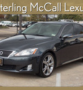 lexus is 250 2010 dk  gray sedan gasoline 6 cylinders rear wheel drive shiftable automatic 77074