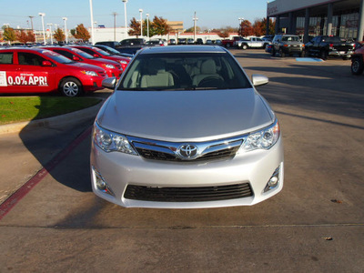 toyota camry 2012 silver sedan le gasoline 4 cylinders front wheel drive automatic 76116