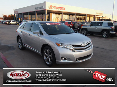 toyota venza 2013 silver xle gasoline 6 cylinders front wheel drive automatic 76116