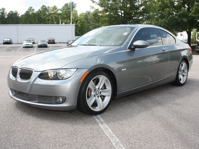 bmw 3 series 2008 gray coupe 335i gasoline 6 cylinders rear wheel drive automatic 27616