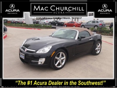 saturn sky 2007 black 2dr conv gasoline 4 cylinders rear wheel drive 5 speed manual 76137