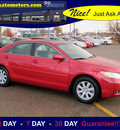toyota camry 2007 maroon sedan xle gasoline 4 cylinders front wheel drive automatic 56001
