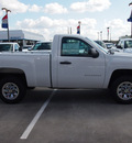 chevrolet silverado 1500 2013 white wt gasoline 6 cylinders 2 wheel drive 4 spd auto,elec cntlled aud sys,am fm ster winds,lcks and mi 77090