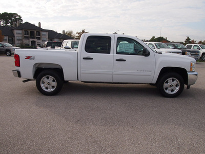 chevrolet silverado 1500 2013 white lt flex fuel 8 cylinders 4 wheel drive automatic 77090