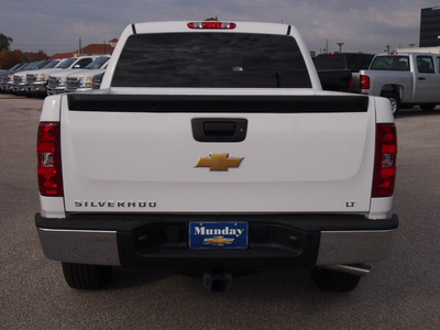 chevrolet silverado 1500 2013 white lt flex fuel 8 cylinders 4 wheel drive automatic 77090