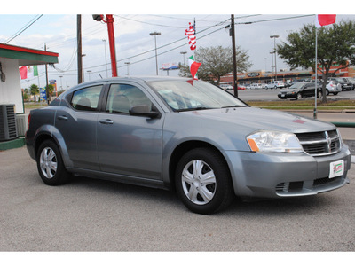 dodge avenger 2008 silver sedan se gasoline 4 cylinders front wheel drive automatic 77023