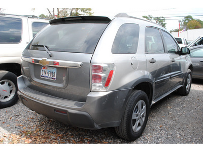 chevrolet equinox 2005 silver suv ls gasoline 6 cylinders front wheel drive automatic 77018
