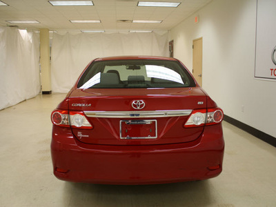 toyota corolla 2011 red sedan le gasoline 4 cylinders front wheel drive automatic 27707