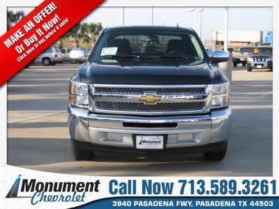 chevrolet silverado 1500 2013 dk  green lt flex fuel 8 cylinders 2 wheel drive automatic 77503