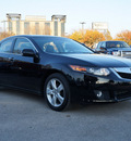 acura tsx 2010 crystal black pearl sedan gasoline 4 cylinders front wheel drive automatic 75080