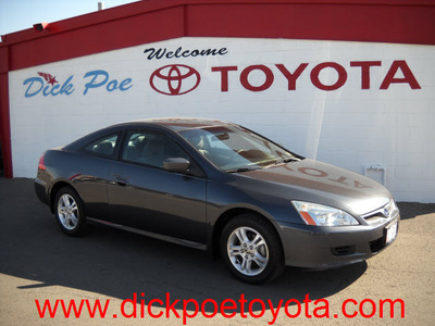 honda accord 2006 gray coupe lx gasoline 4 cylinders front wheel drive automatic 79925