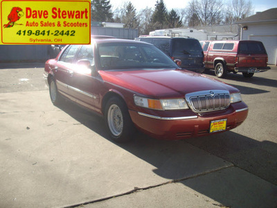 mercury grand marquis 1999 red sedan gs gasoline v8 rear wheel drive automatic 43560