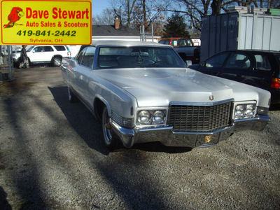 cadillac deville 1970 diamond white v8 automatic 43560