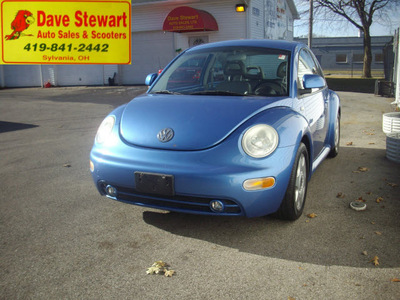 volkswagen beetle 1999 blue coupe gls gasoline 4 cylinders front wheel drive manual 43560