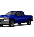 chevrolet silverado 1500 2013 blue flex fuel 8 cylinders 2 wheel drive 4 spd auto,elec cntlled bluetooth for ph 77090