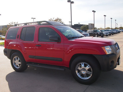 nissan xterra 2008 red suv gasoline 6 cylinders 2 wheel drive automatic with overdrive 76018