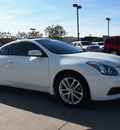 nissan altima 2010 white coupe 3 5 sr gasoline 6 cylinders front wheel drive automatic 76018