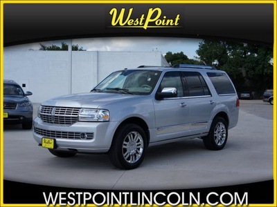 lincoln navigator 2010 silver suv flex fuel 8 cylinders 2 wheel drive automatic 77043