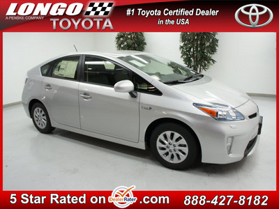 toyota prius 2012 silver hatchback plug in hybrid advanced i 4 cylinders front wheel drive automatic 91731