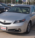 acura tl 2012 silver sedan tech gasoline 6 cylinders front wheel drive automatic 77090