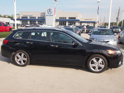 acura tsx sport wagon 2012 black wagon tech gasoline 4 cylinders front wheel drive automatic 77090