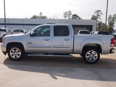 gmc sierra 1500 2010 silver sle flex fuel 8 cylinders 2 wheel drive 6 speed automatic 77338