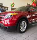 ford explorer 2013 red suv limited flex fuel 6 cylinders 2 wheel drive automatic 77505
