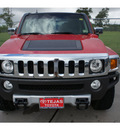 hummer h3 2008 red suv alpha gasoline 8 cylinders 4 wheel drive automatic 77338