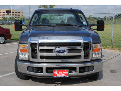 ford f 250 super duty 2008 dk  gray xlt diesel 8 cylinders rear wheel drive automatic with overdrive 77338